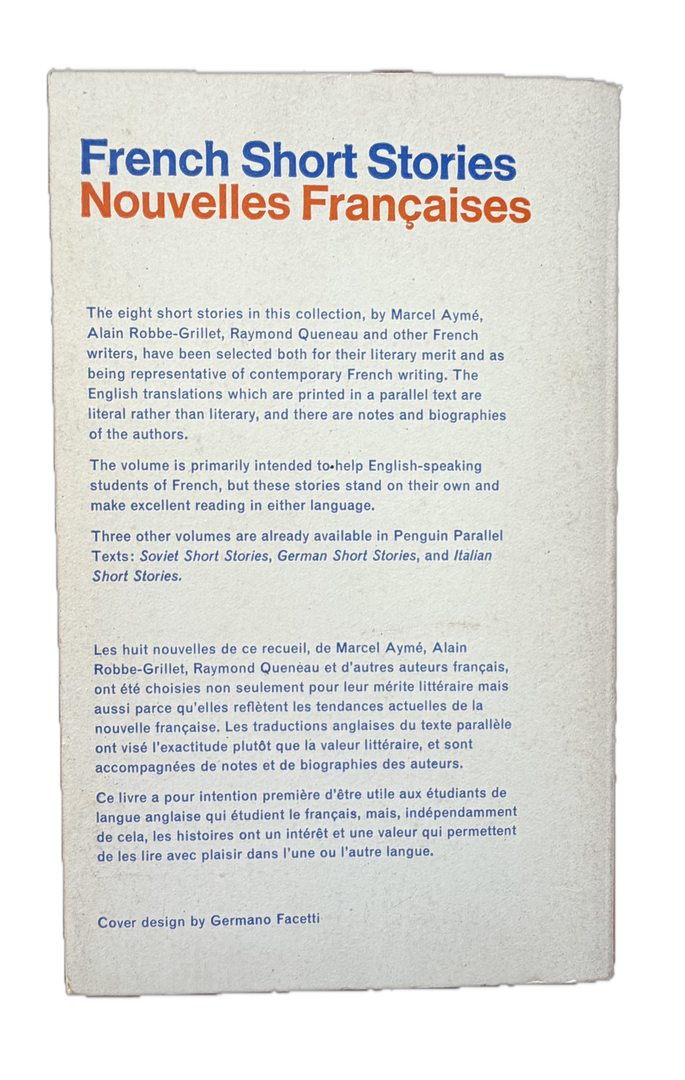 French Short Stories / Nouvelles Françaises — additional view